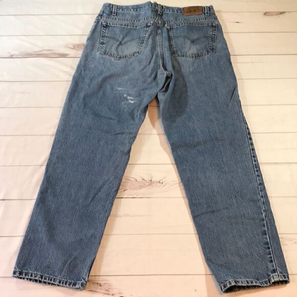 Levi's 540 Vintage Paper Label Relaxed Fit Blue Men's Jeans - Picture 11 of 13